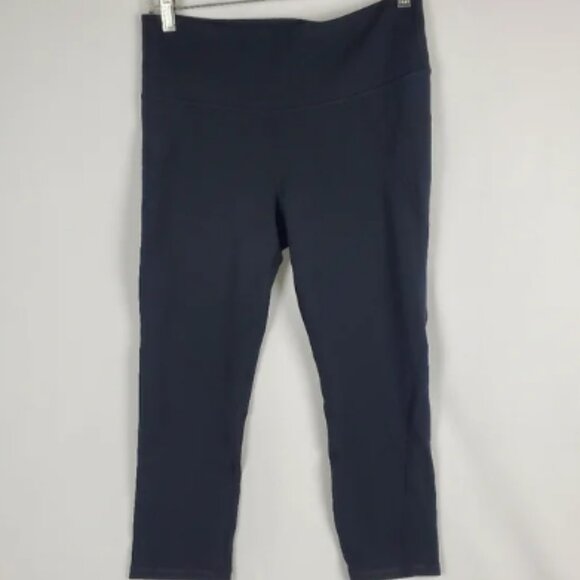 Athleta Leggings Yoga Pants Adult Medium Black Workout Gym Woman’s EUC - Picture 1 of 7